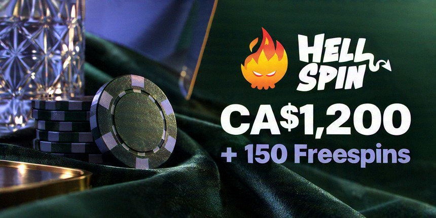 Online Casino Hell Spin CA$1,200 + 150 Freespins