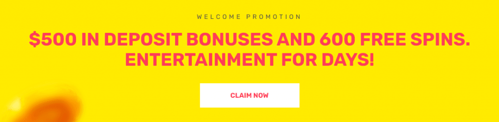 Justspin casino bonus